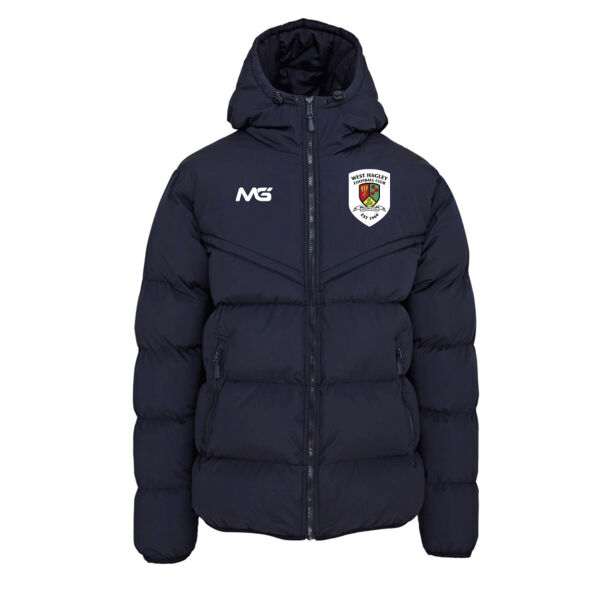 West Hagley FC Chevron Puffer Jacket Thumbnail